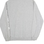 CARHARTT Mens Grey Hoodie L Cotton Pullover Casual Sweatshirt