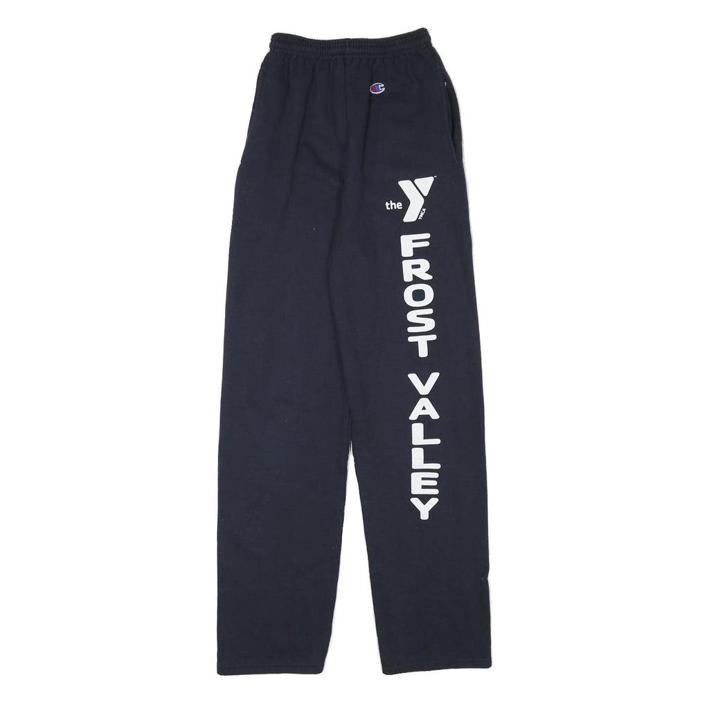 CHAMPION Womens Joggers Black & White Relaxed Straight XS W20 L28 Y Frost Valley