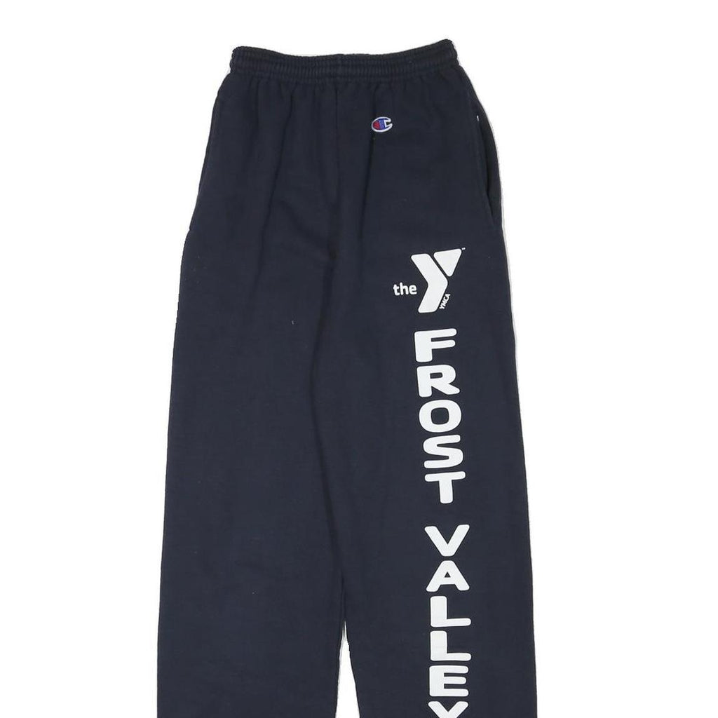 CHAMPION Womens Joggers Black & White Relaxed Straight XS W20 L28 Y Frost Valley