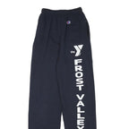 CHAMPION Womens Joggers Black & White Relaxed Straight XS W20 L28 Y Frost Valley