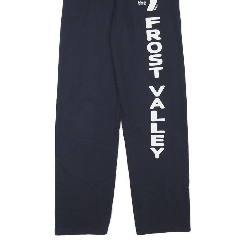 CHAMPION Womens Joggers Black & White Relaxed Straight XS W20 L28 Y Frost Valley