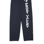 CHAMPION Womens Joggers Black & White Relaxed Straight XS W20 L28 Y Frost Valley