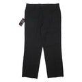 BURTON Mens Black Regular Fit Straight Trousers W38 L29 Smart Office Wear