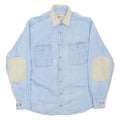 WOOLRICH Mens Denim Shirt Blue Long Sleeve M