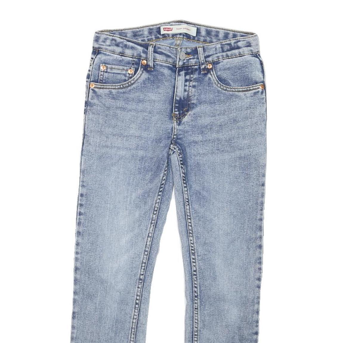 LEVI'S 510 Womens Jeans Blue Slim Skinny Denim Medium W26 L25 Cotton Blend