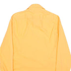 HUGO BOSS Mens Yellow Plain Shirt S Formal Cotton Button Closure