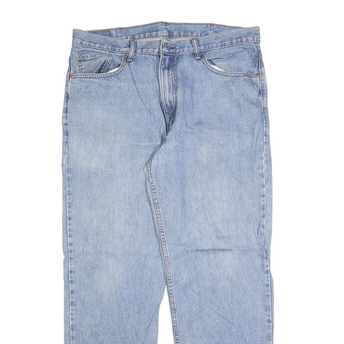 LEVI'S 550 Straight Mens Jeans Blue Relaxed Straight Denim Light W38 L32 Classic