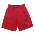 NIKE Mens Red Sports Casual Polyester Shorts M W30 Athletic Comfortable
