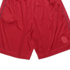 NIKE Mens Red Sports Casual Polyester Shorts M W30 Athletic Comfortable