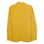 G-STAR Womens Plain Shirt Yellow Viscose Long Sleeve S