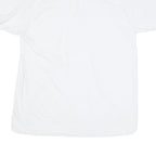 GILDAN Womens White Honda Short Sleeve Polo Shirt L Cotton Blend Classic