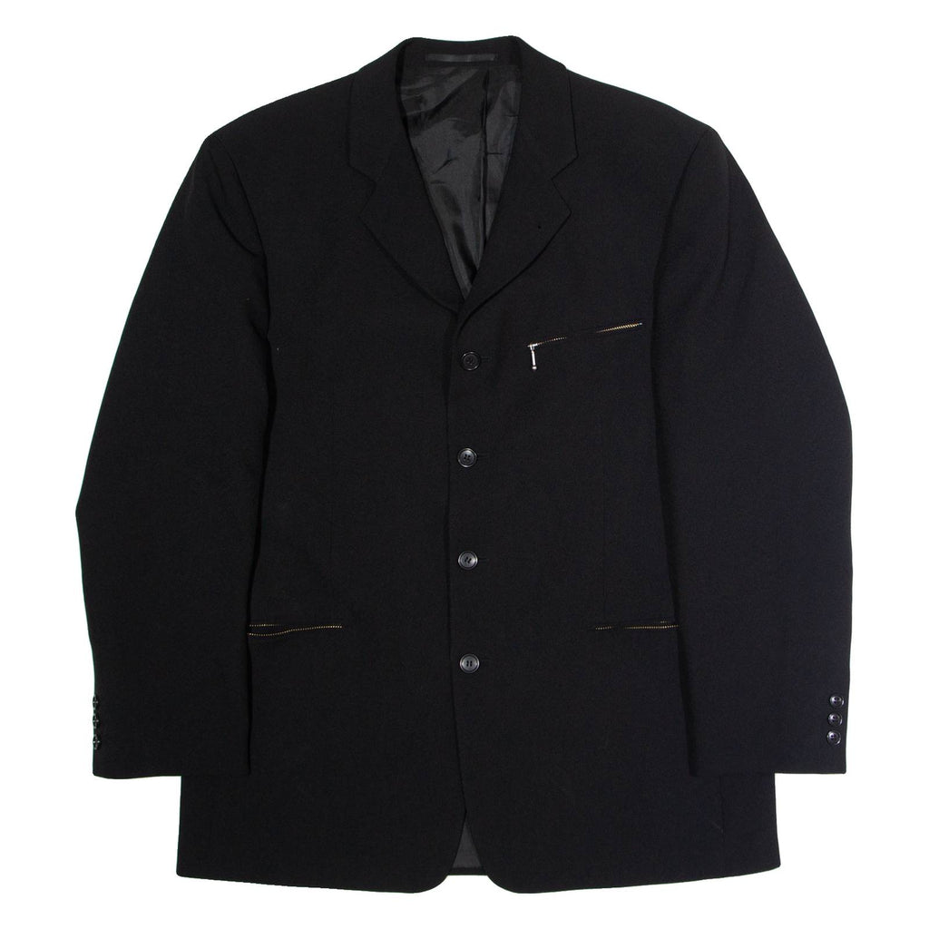 MANHATTAN CLUB Mens Blazer Jacket Black XL