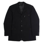 MANHATTAN CLUB Mens Blazer Jacket Black XL