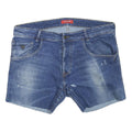 GUESS Womens Denim Blue Casual Shorts XL W38 Cotton Blend