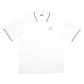 KAPPA Mens White & Black Polo Shirt 2XL Cotton Basic Short Sleeve Classic Fit
