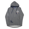 CHAMPION Womens Grey Cal State Fullerton ¼ Zip Hoodie L Casual Sweatshirt