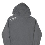 CHAMPION Womens Grey Cal State Fullerton ¼ Zip Hoodie L Casual Sweatshirt