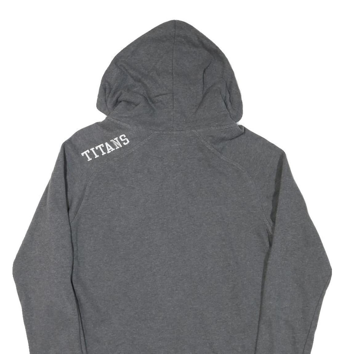 CHAMPION Womens Grey Cal State Fullerton ¼ Zip Hoodie L Casual Sweatshirt