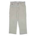 WRANGLER Texas Mens Trousers Grey Slim Straight W31 L23