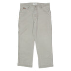 WRANGLER Texas Mens Trousers Grey Slim Straight W31 L23