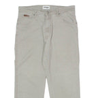 WRANGLER Texas Mens Trousers Grey Slim Straight W31 L23