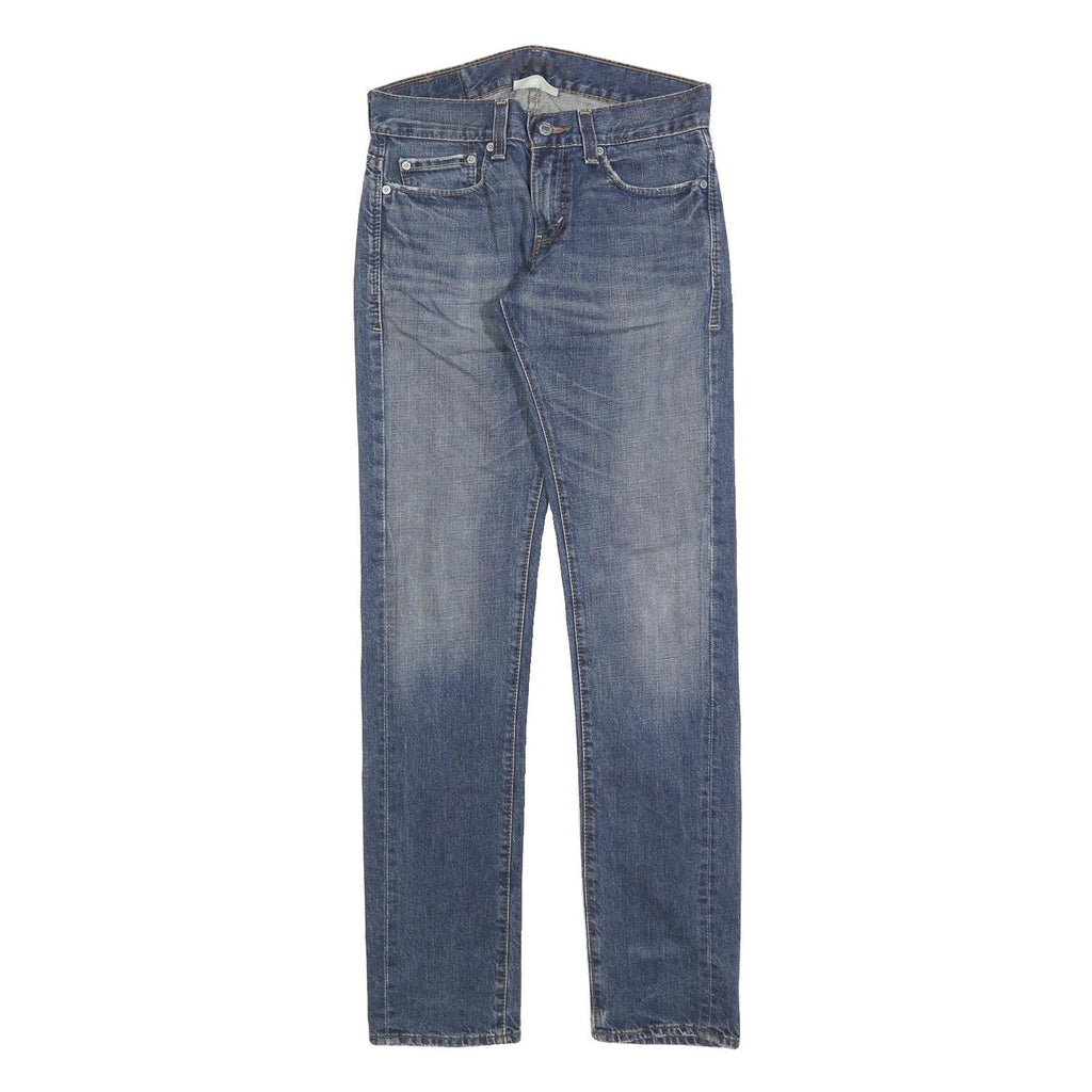 LEVI'S 511 SLIM Mens Jeans Blue Slim Straight Denim Medium W29 L32 Zip