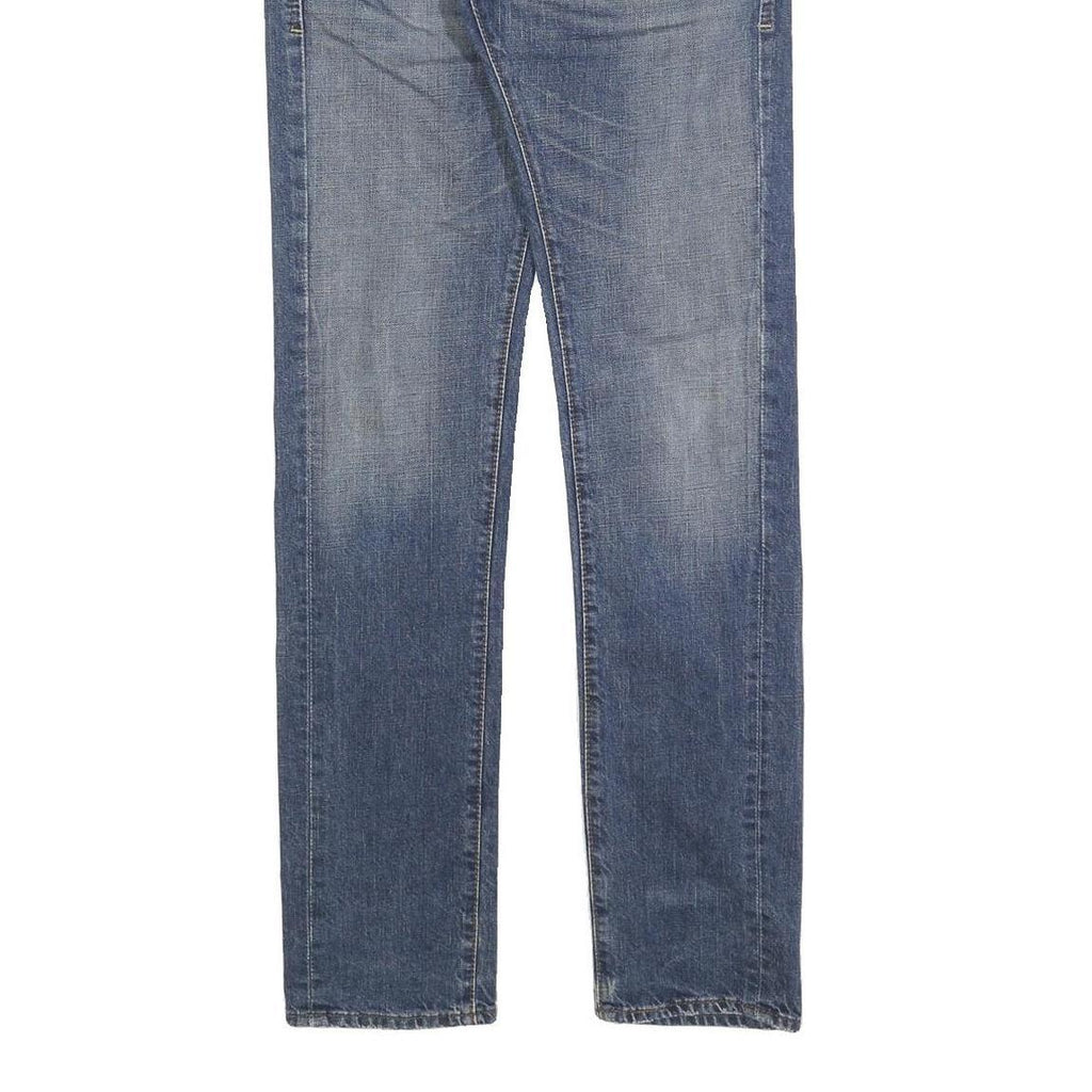 LEVI'S 511 SLIM Mens Jeans Blue Slim Straight Denim Medium W29 L32 Zip