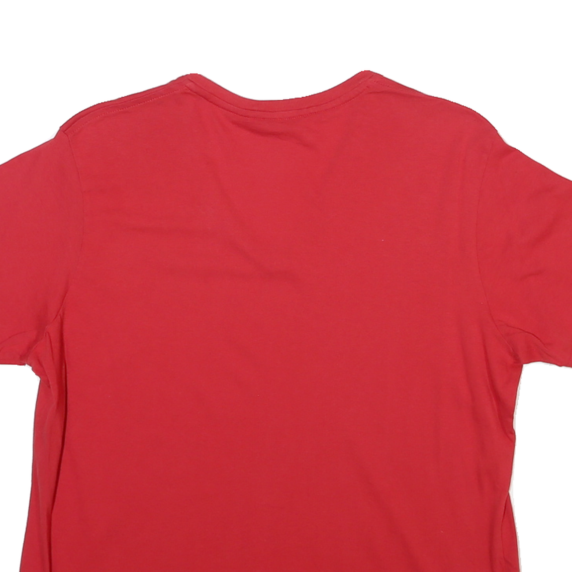 RALPH LAUREN SPORT Womens Red V-Neck T-Shirt XL Cotton Blend Classic Fit