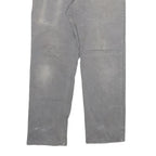 CARHARTT Mens Jeans Grey Regular Straight Denim Fair W31 L28 Workwear Utility