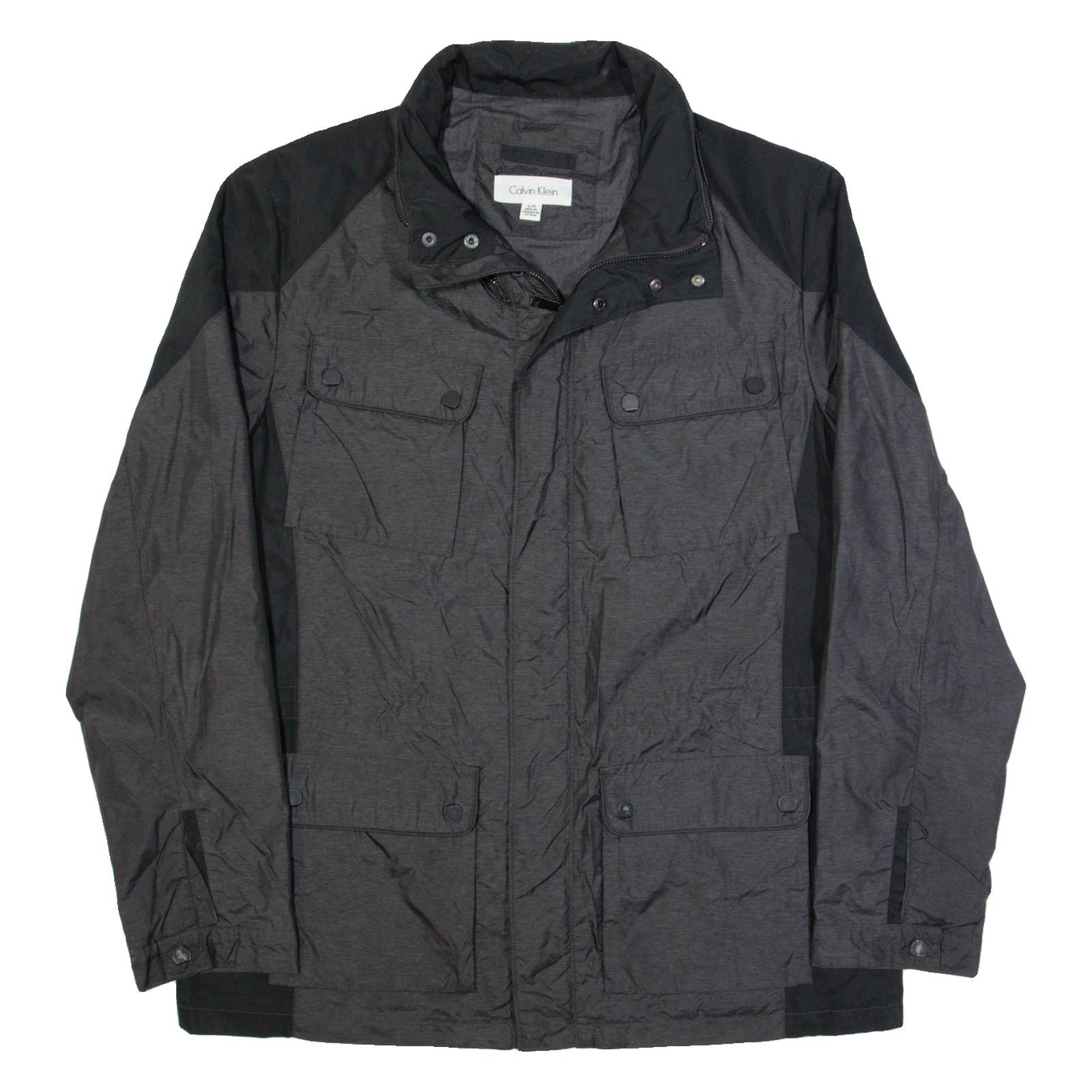 CALVIN KLEIN Mens Chore Jacket Black L