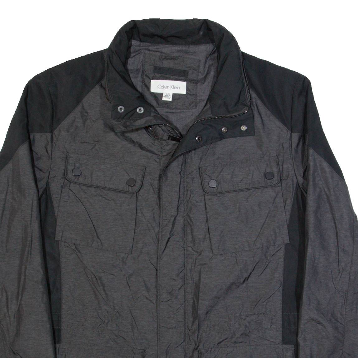 CALVIN KLEIN Mens Chore Jacket Black L