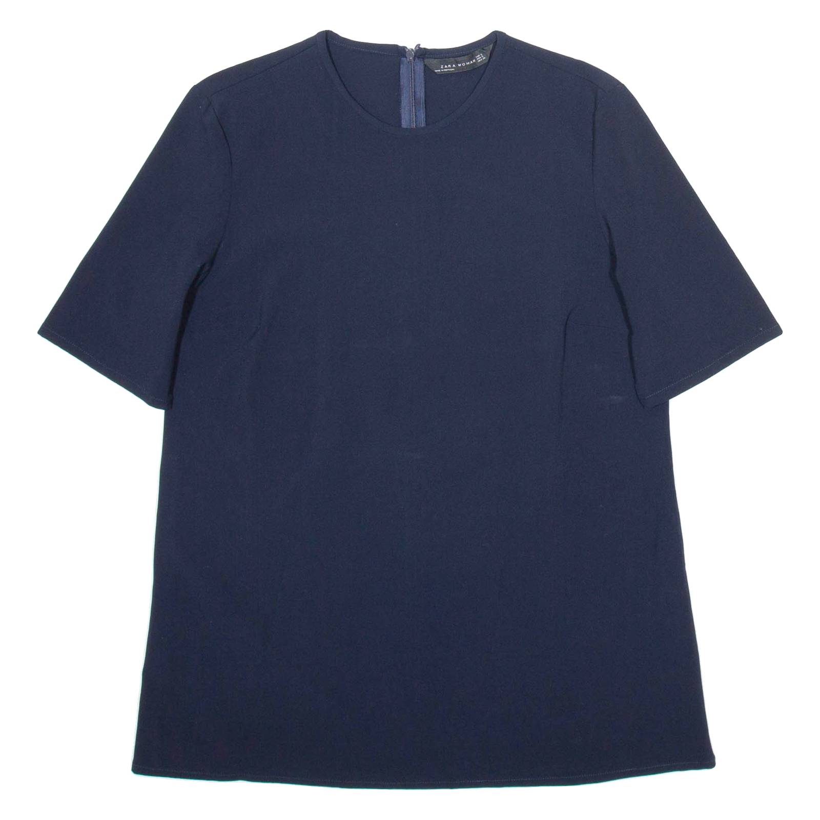 ZARA Womens Blouse Blue S