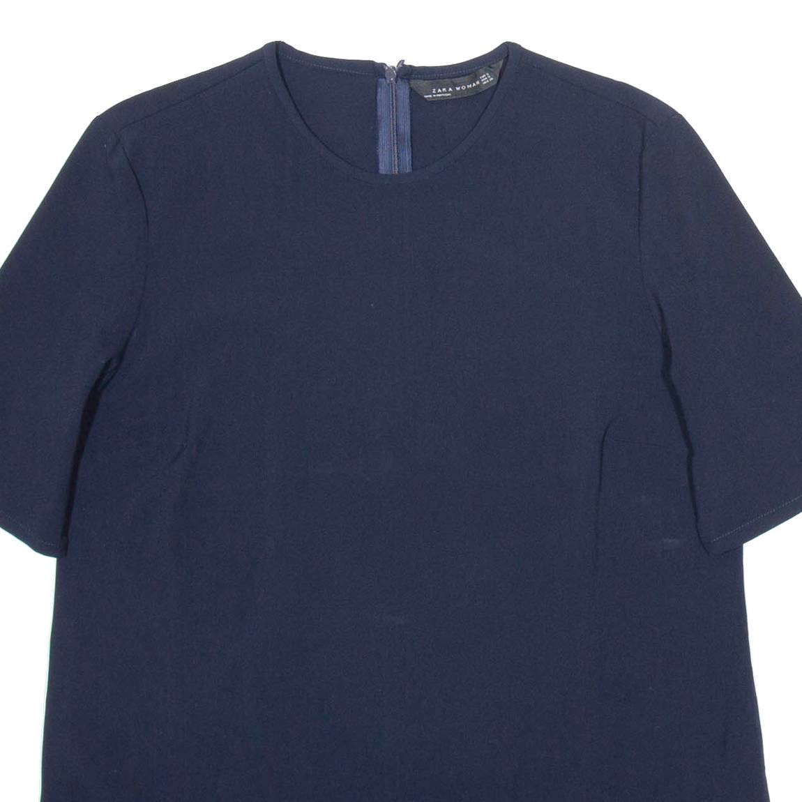 ZARA Womens Blouse Blue S