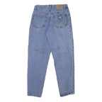 GUESS Mens Blue Regular Fit Straight Denim Jeans W31 L31 Button Closure Cotton