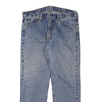 LEVI'S Mens Jeans Blue Regular Straight Denim Medium W37 L30 Classic Zip Cotton