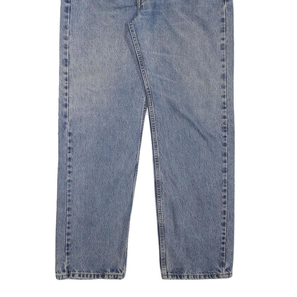 LEVI'S Mens Jeans Blue Regular Straight Denim Medium W37 L30 Classic Zip Cotton