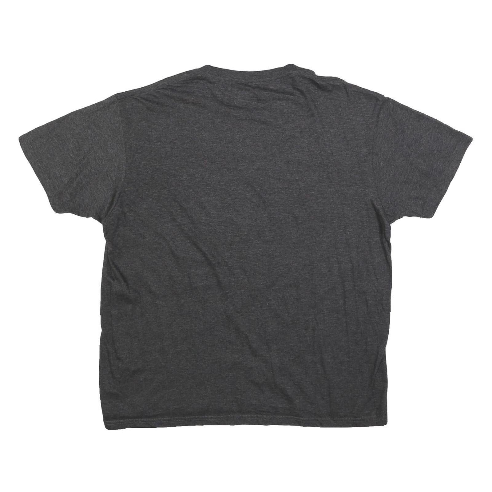 ACDC Mens Grey The Razors Edge Graphic T-Shirt XL Short Sleeve Crew Neck