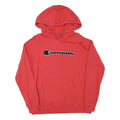 CHAMPION Mens Red Pullover Hoodie M Cotton Blend Casual Everyday Wear