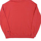 CHAMPION Mens Red Pullover Hoodie M Cotton Blend Casual Everyday Wear