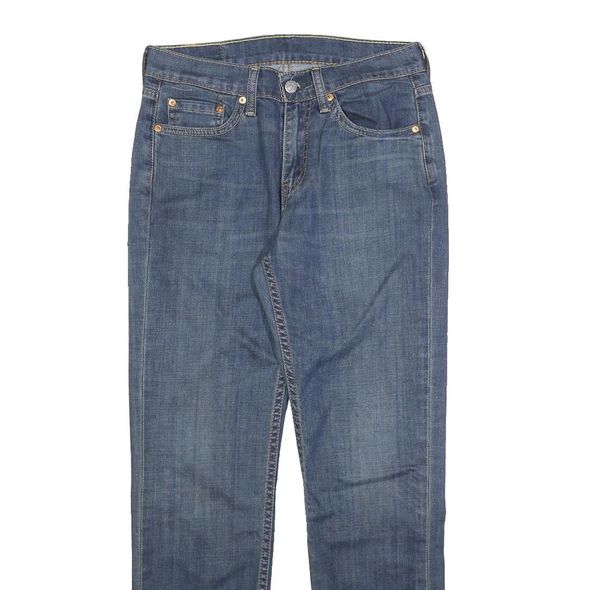 LEVI'S 514 Classic Mens Jeans Blue Classic Straight Denim Medium W29 L30