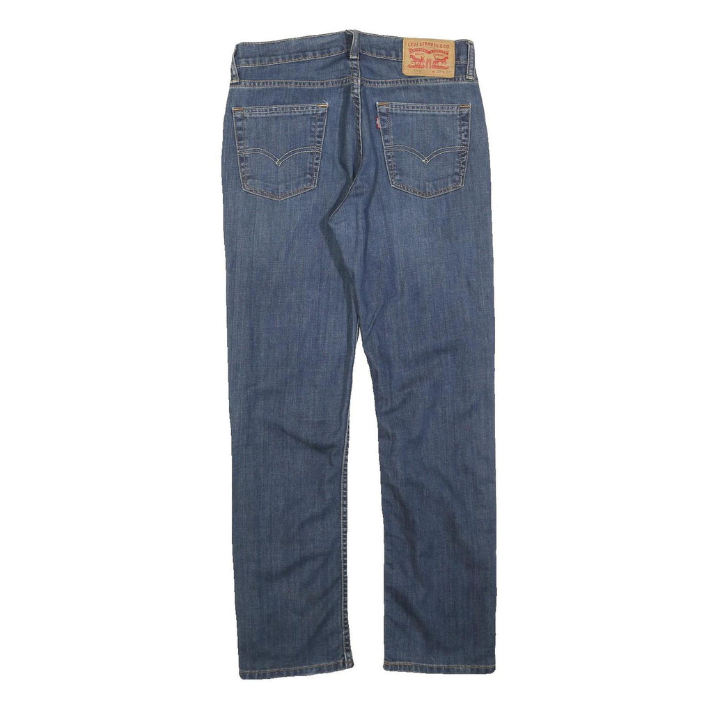 LEVI'S 514 Classic Mens Jeans Blue Classic Straight Denim Medium W29 L30
