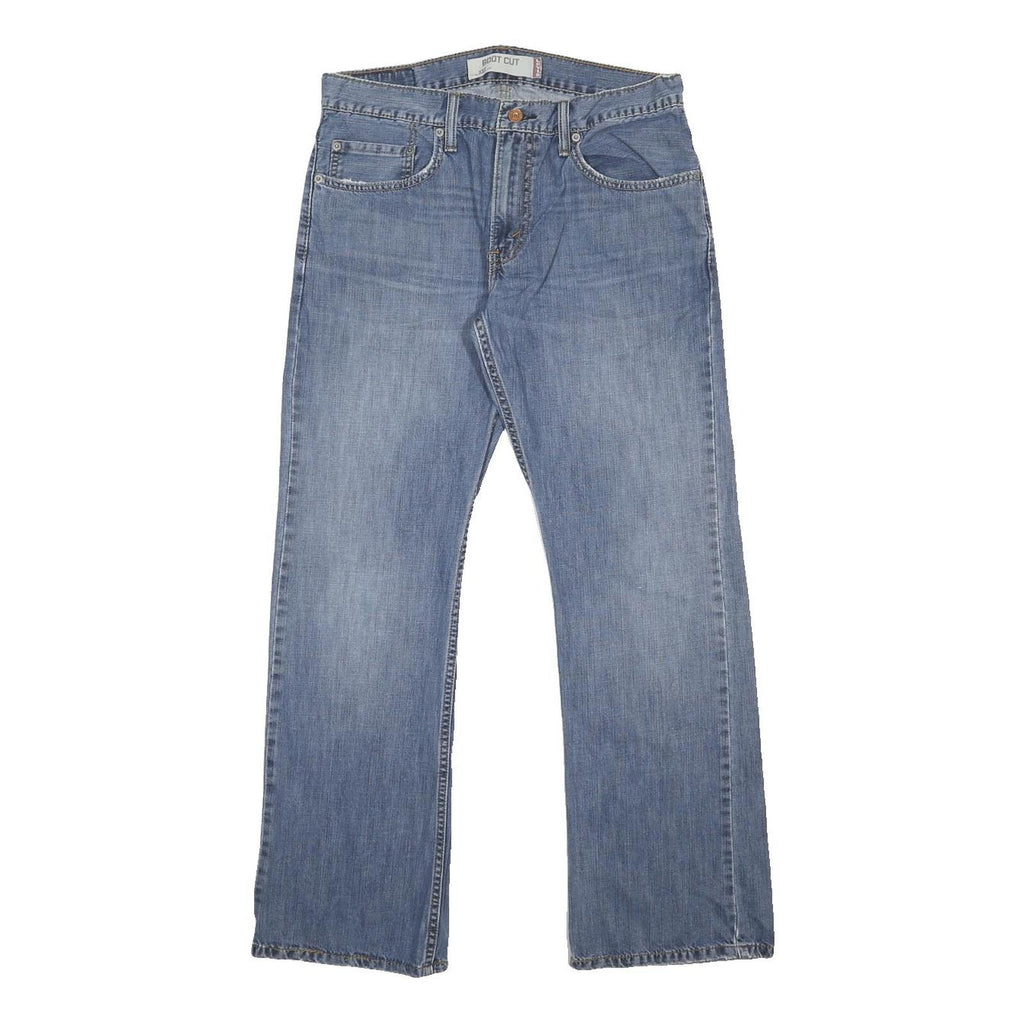 LEVI'S 527 REG Bootcut Mens Jeans Blue Denim Regular Fit W32 L30 Classic Style