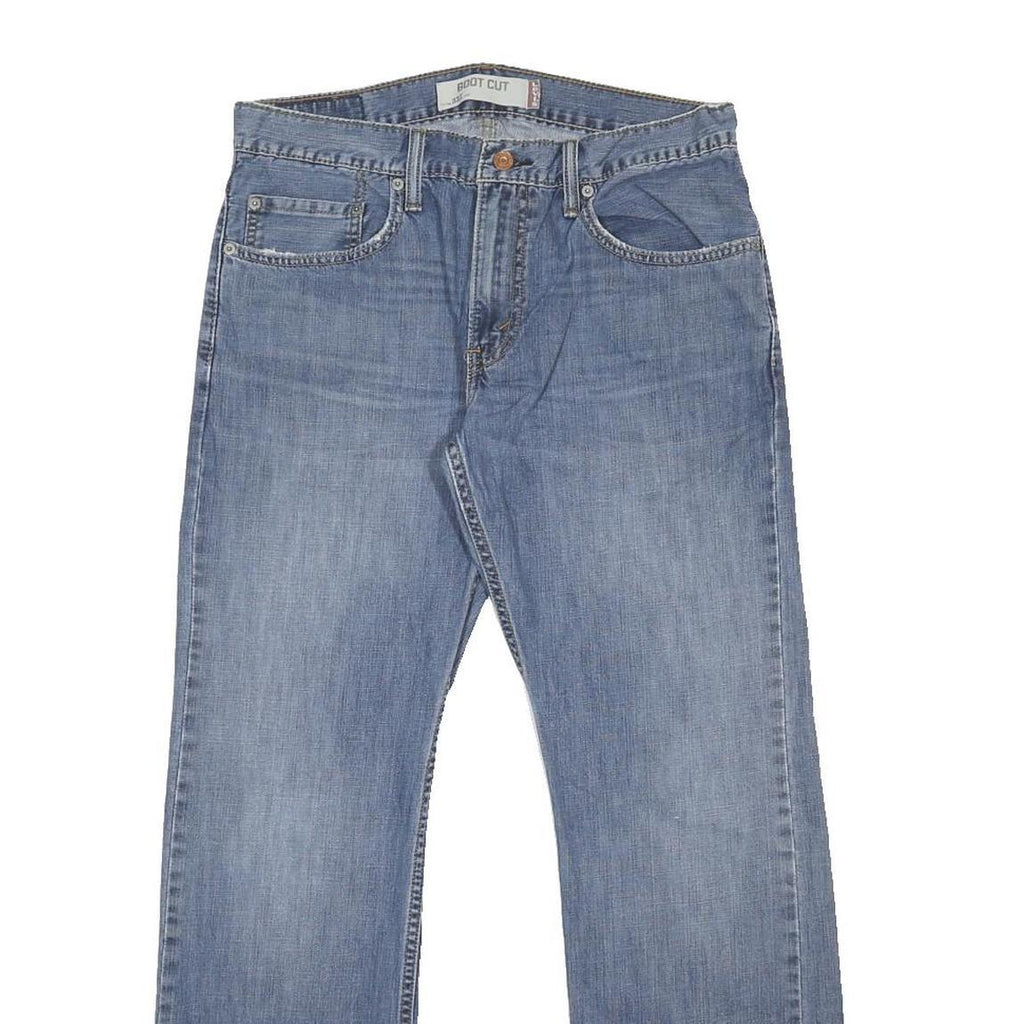LEVI'S 527 REG Bootcut Mens Jeans Blue Denim Regular Fit W32 L30 Classic Style