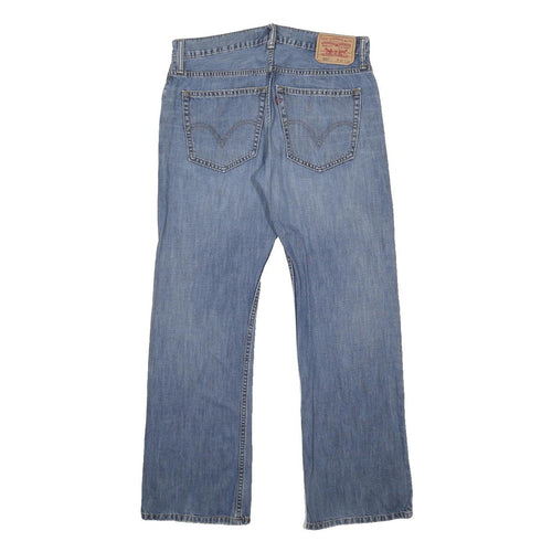 LEVI'S 527 REG Bootcut Mens Jeans Blue Denim Regular Fit W32 L30 Classic Style