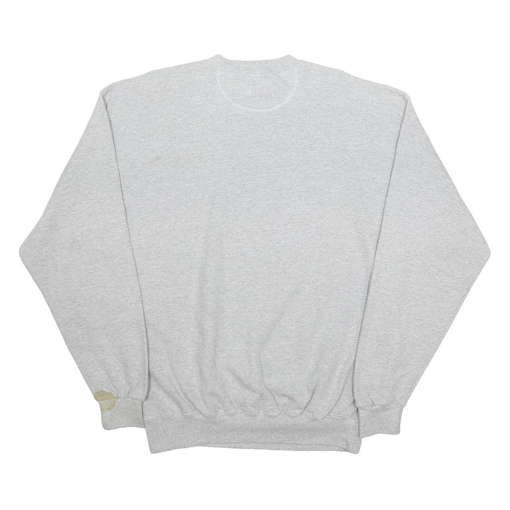 OARSMAN Womens Grey Illinois Aunt Crew Neck XL Cotton Blend Sweatshirt Pullover