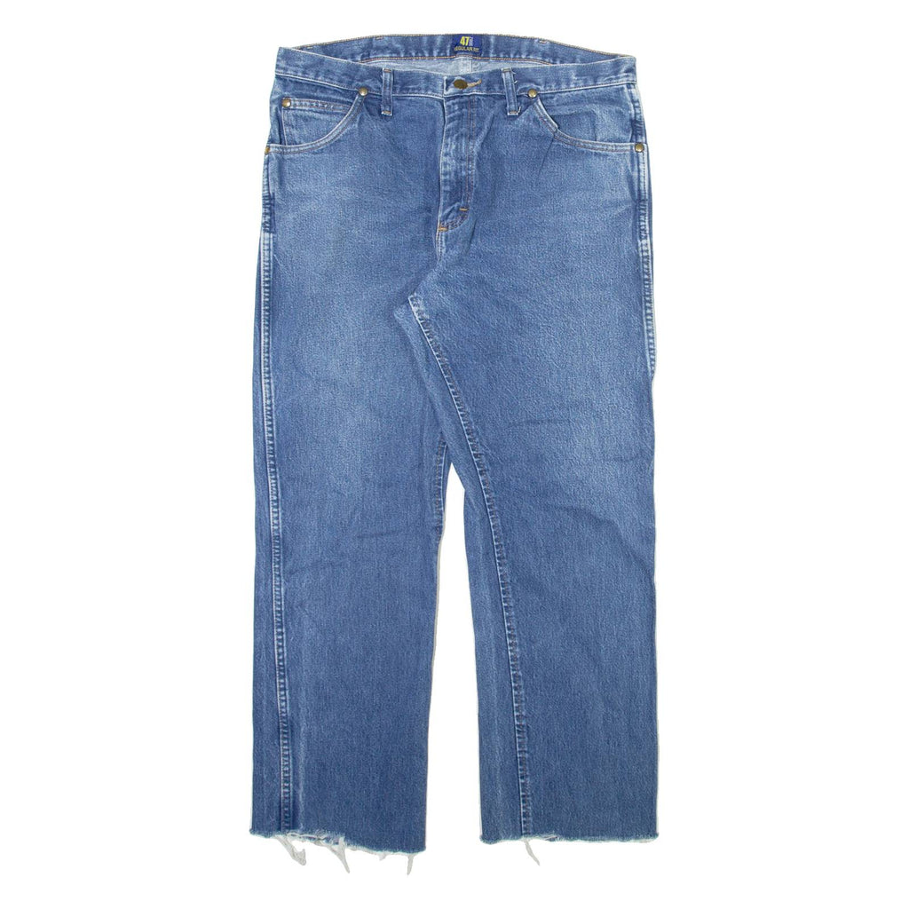 WRANGLER Mens Jeans Blue Regular Straight W34 L29