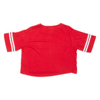 CHAMPION Cropped Womens T-Shirt Red M