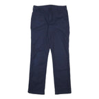 CARHARTT Womens Cotton Blend Navy Regular Straight Leg Trousers W30 L30 Workwear
