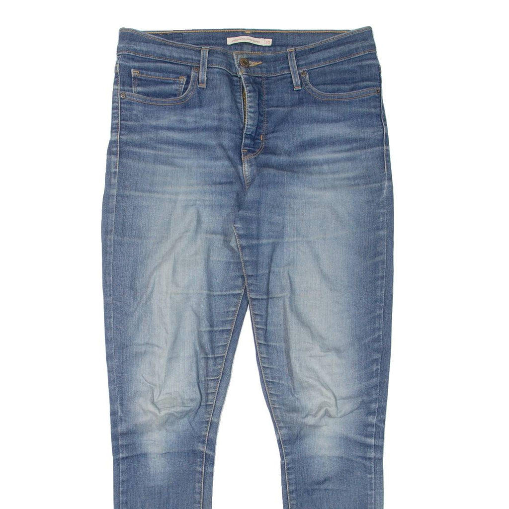 LEVI'S 310 Shaping Womens Jeans Blue Slim Skinny Stone Wash W30 L30