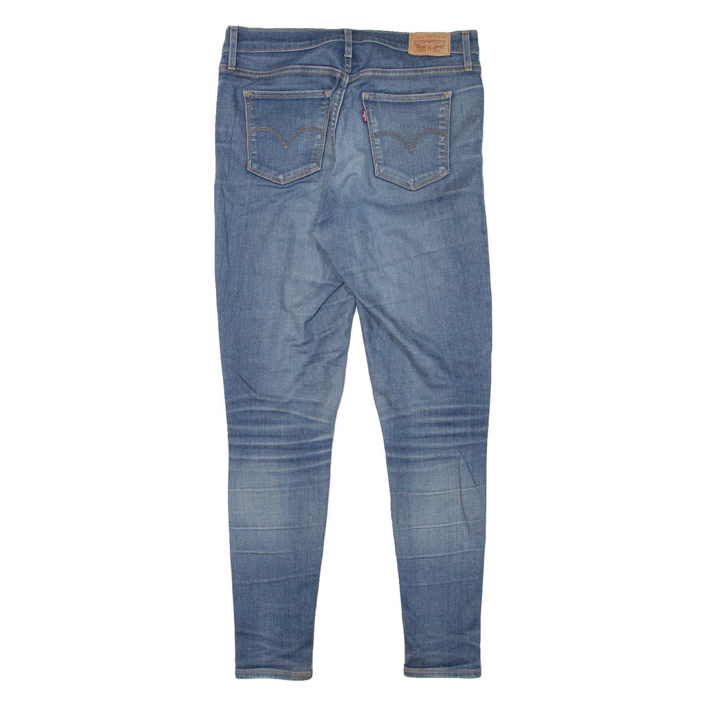 LEVI'S 310 Shaping Womens Jeans Blue Slim Skinny Stone Wash W30 L30